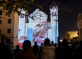 Captura de pantalla 2023 12 28 a las 10.42.54 La fachada de la Castrense se viste de Navidad