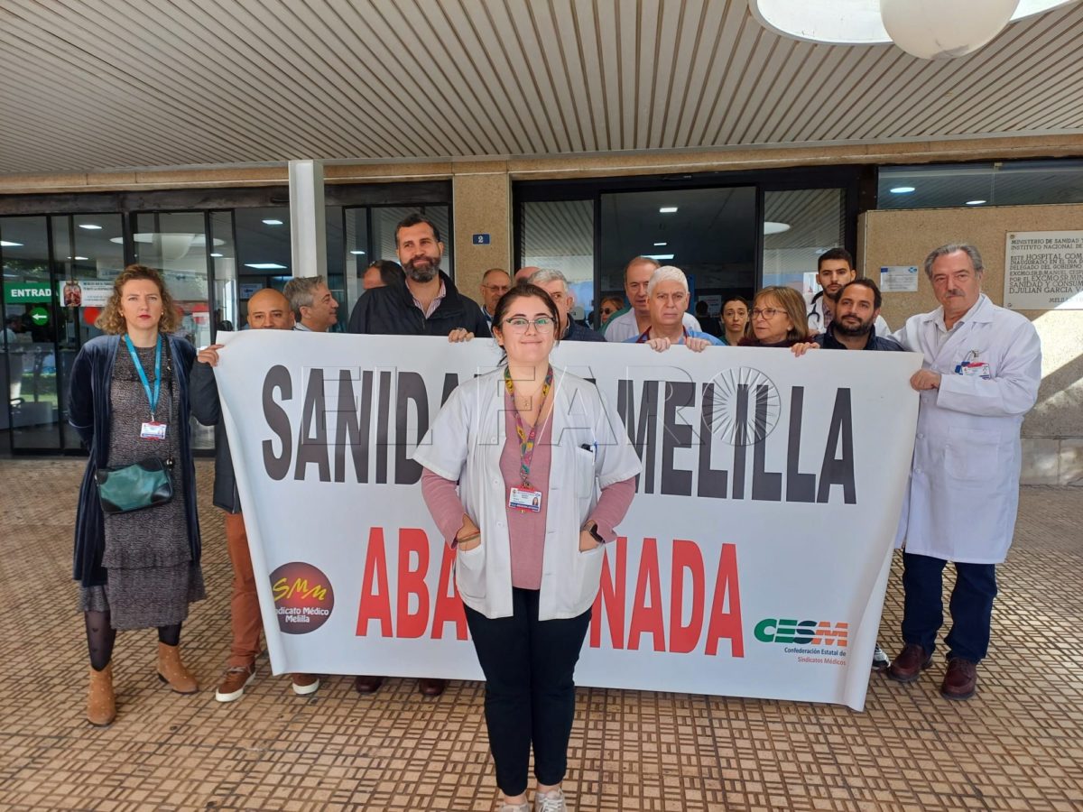 Cortacero e1703167109529 Los médicos en huelga de Melilla se sienten "desesperanzados" por la falta de respuestas