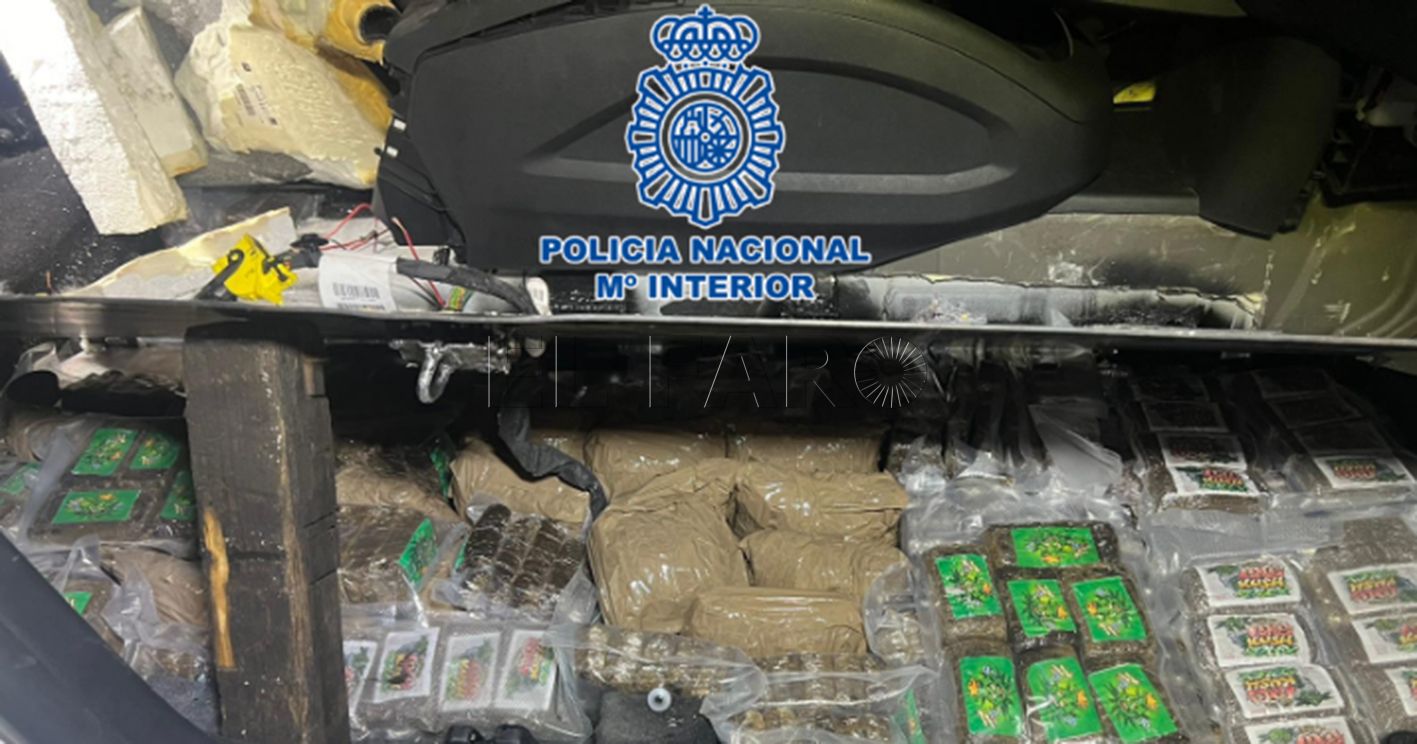 En prisión nueve detenidos en Málaga y Melilla de una red dedicada al tráfico de drogas