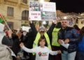 WhatsApp Image 2023 12 15 at 21.01.04 La concentración en apoyo al pueblo palestino se pasa a la plaza Menéndez Pelayo