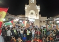 WhatsApp Image 2023 12 15 at 21.01.19 1 La concentración en apoyo al pueblo palestino se pasa a la plaza Menéndez Pelayo