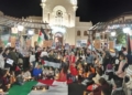 WhatsApp Image 2023 12 15 at 21.01.19 La concentración en apoyo al pueblo palestino se pasa a la plaza Menéndez Pelayo
