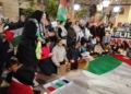 WhatsApp Image 2023 12 15 at 21.01.20 1 La concentración en apoyo al pueblo palestino se pasa a la plaza Menéndez Pelayo