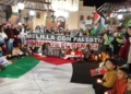 WhatsApp Image 2023 12 15 at 21.01.20 2 La concentración en apoyo al pueblo palestino se pasa a la plaza Menéndez Pelayo