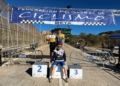 infantil masc David Sánchez y Else Remartínez vencen en el Trofeo de Navidad Carrera del Pavo de ciclismo