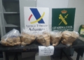 02 Aprehension Un detenido por llevar 56 kilos de hachís en su vehículo