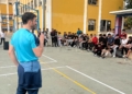 419215815 18328196908129253 8728118397602882461 n Los equipos del CV Melilla visitan el Ies Enrique Nieto