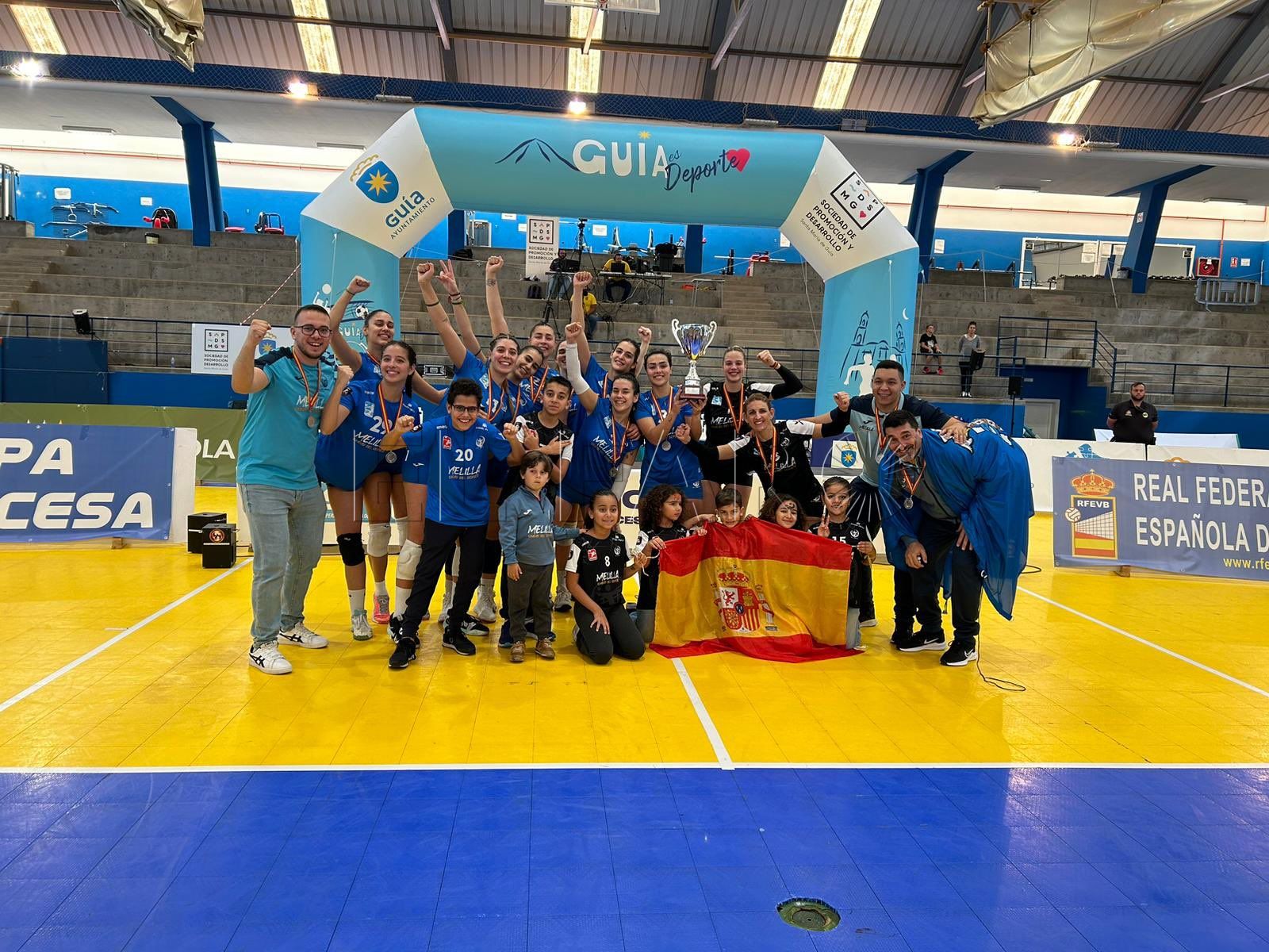 GDzt3ulWsAALTIr El CV Melilla, subcampeón de la Copa Princesa