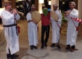 Grupo Musical Bereber Hotel Mercure junto al Grinch Nochevieja en el hotel Mercure Rif de Nador