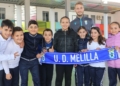IMG 5459 La UD Melilla visita el CEIP Mediterráneo