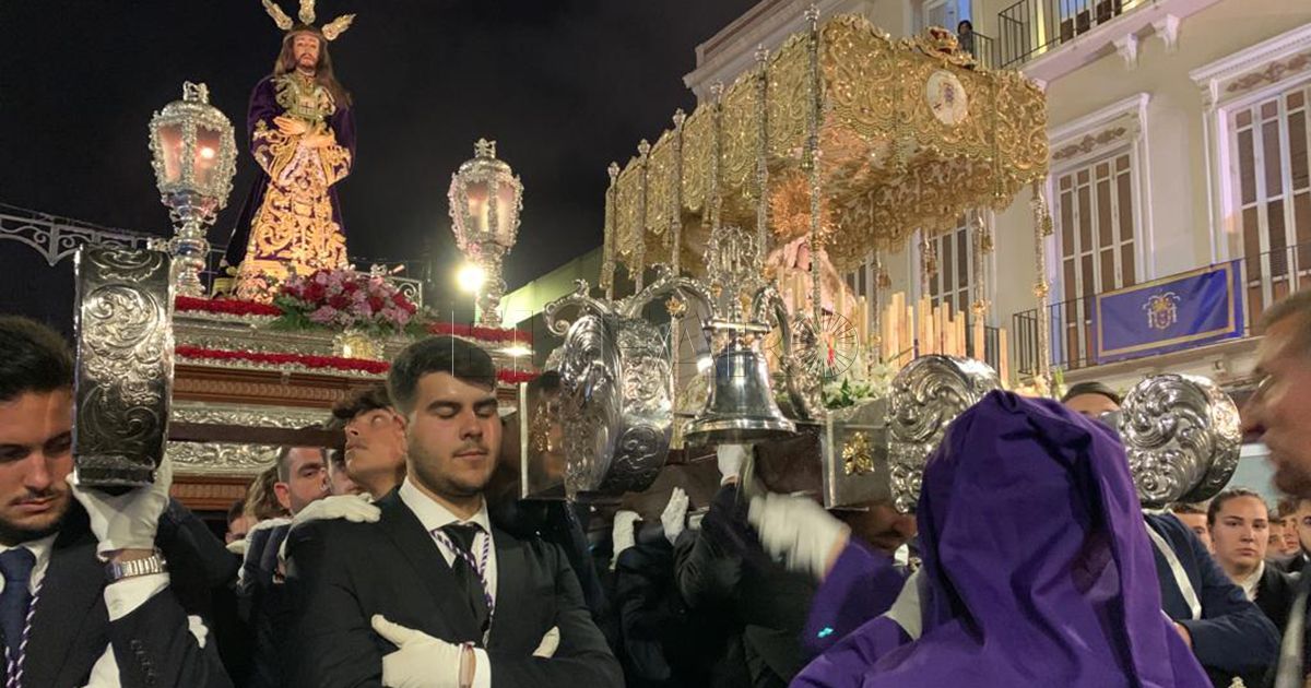 Imagen del preso liberado por Jesús Cautivo en la Semana Santa de 2023