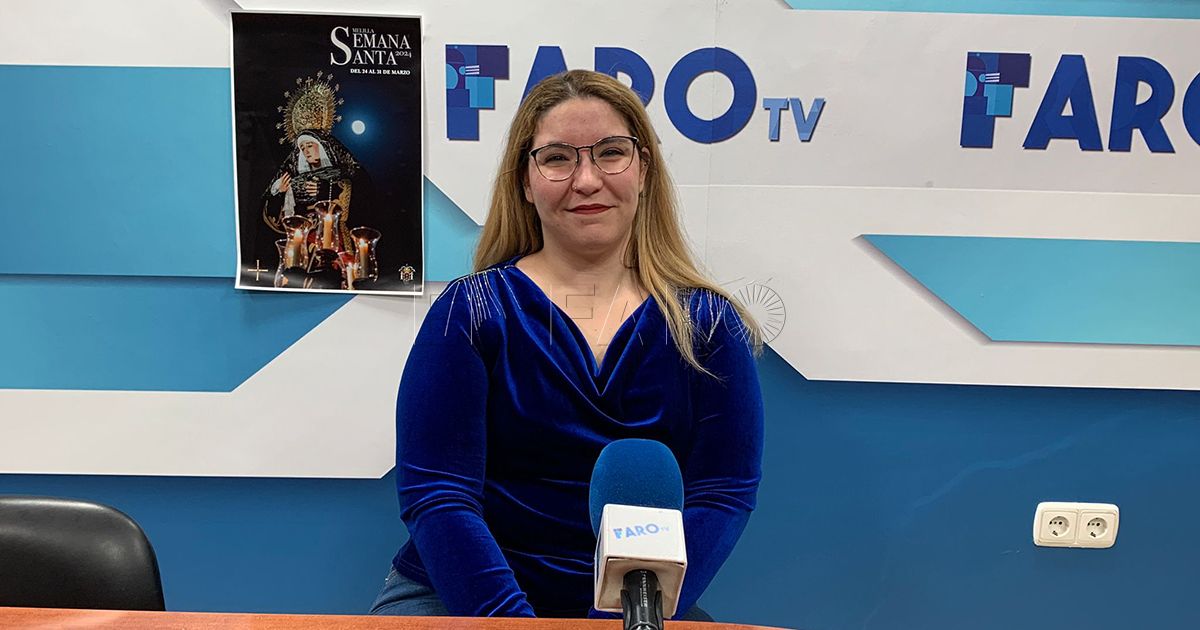 Rocío Delgado, autora del cartel de Semana Santa: "Me planté delante de ella, la miré a los ojos y dije es ella, voy a hacer la foto"