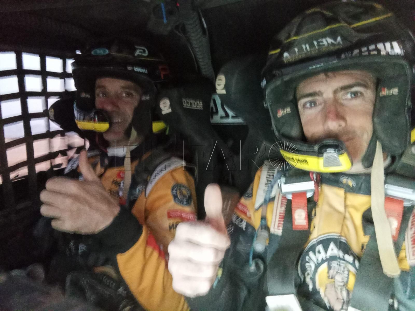 WhatsApp Image 2024 01 07 at 16.35.06 El copiloto melillense Diego Ortega gana la segunda etapa del Dakar