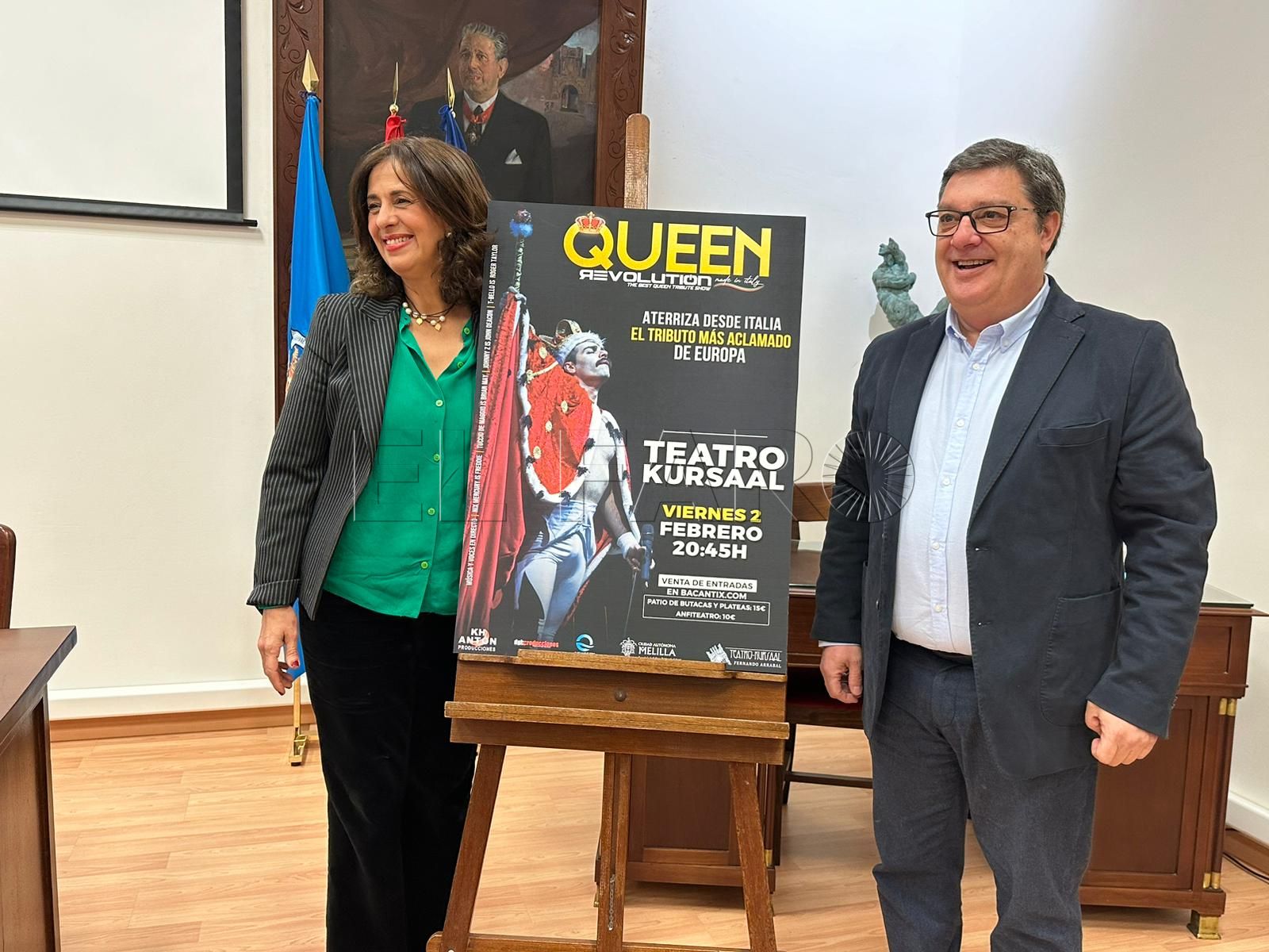 Reabre el Teatro Kursaal este viernes con un concierto de 'Queen Revolution'
