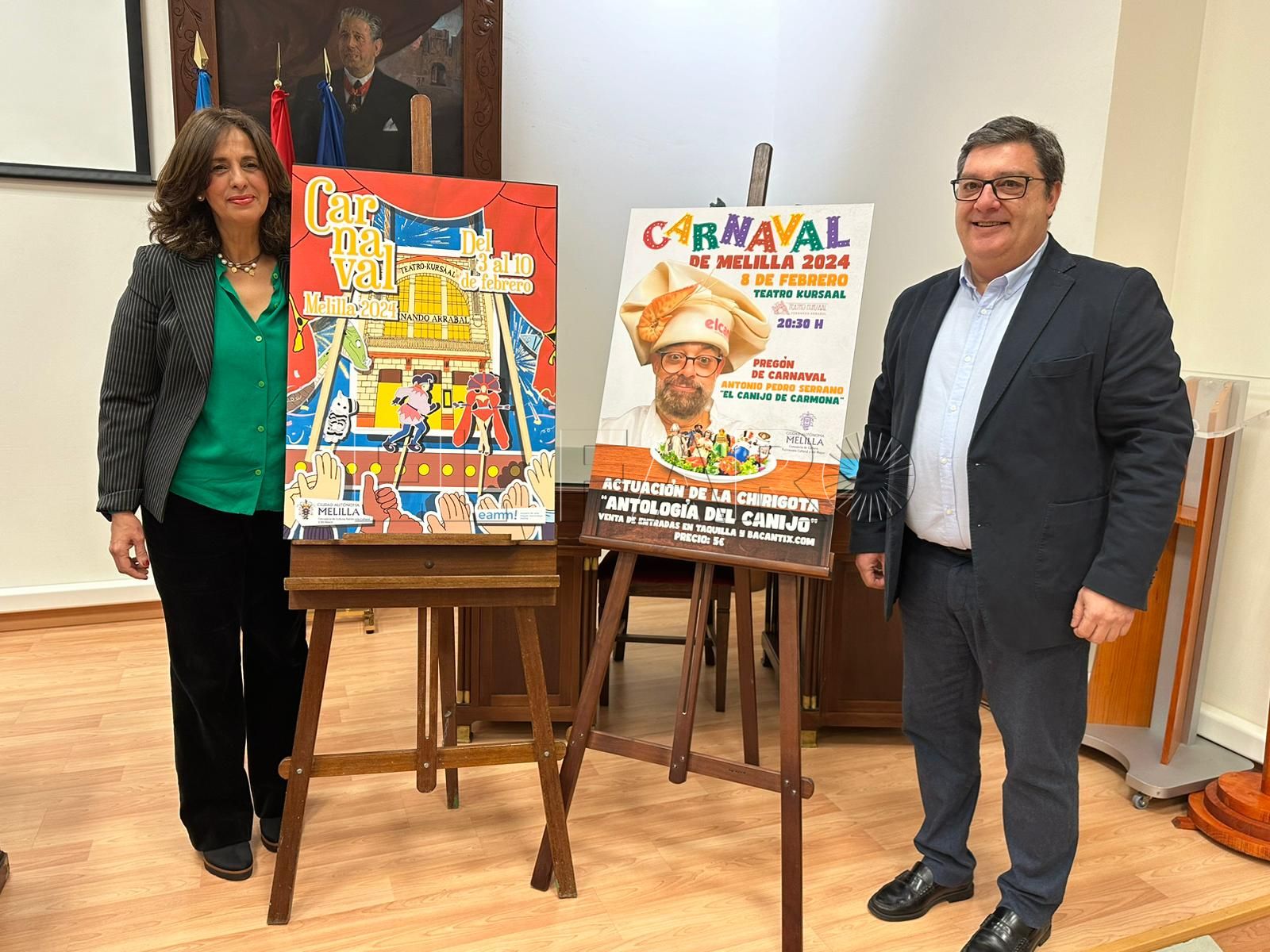 'El Canijo de Carmona' será el pregonero del Carnaval 2024 de Melilla