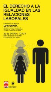 charla cgt relaciones laborales La CGT convoca una concentración contra la política de la Ciudad respecto a los planes de empleo