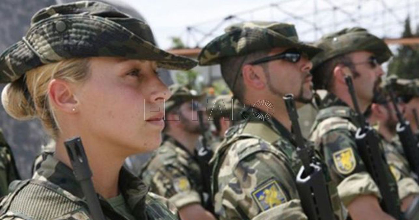 ejército recorte Armas para la paz