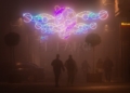 luces en la niebla Mónica Vila gana el concurso fotográfico 'La Navidad', organizado por Photowalk Melilla