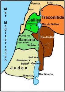 mapa palestina Historia del sionismo (II)