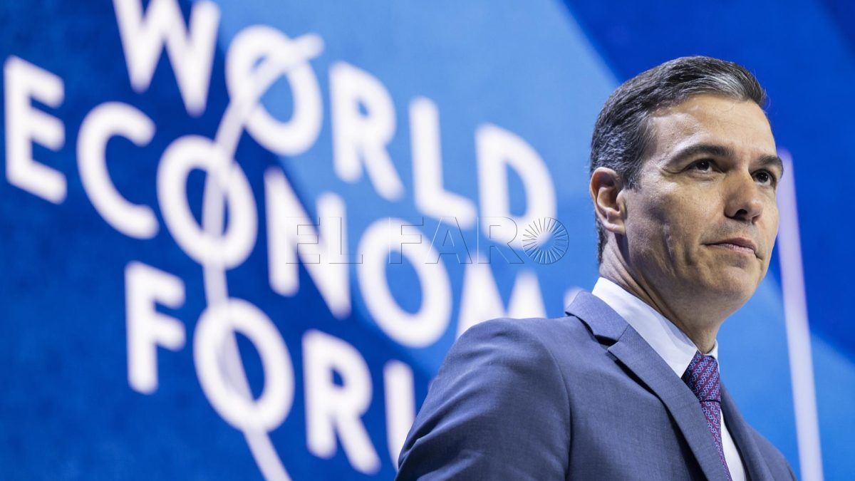 pedro sánchez davos Vuelta de tuerca