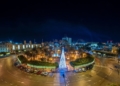 plaza españa navideña Mónica Vila gana el concurso fotográfico 'La Navidad', organizado por Photowalk Melilla
