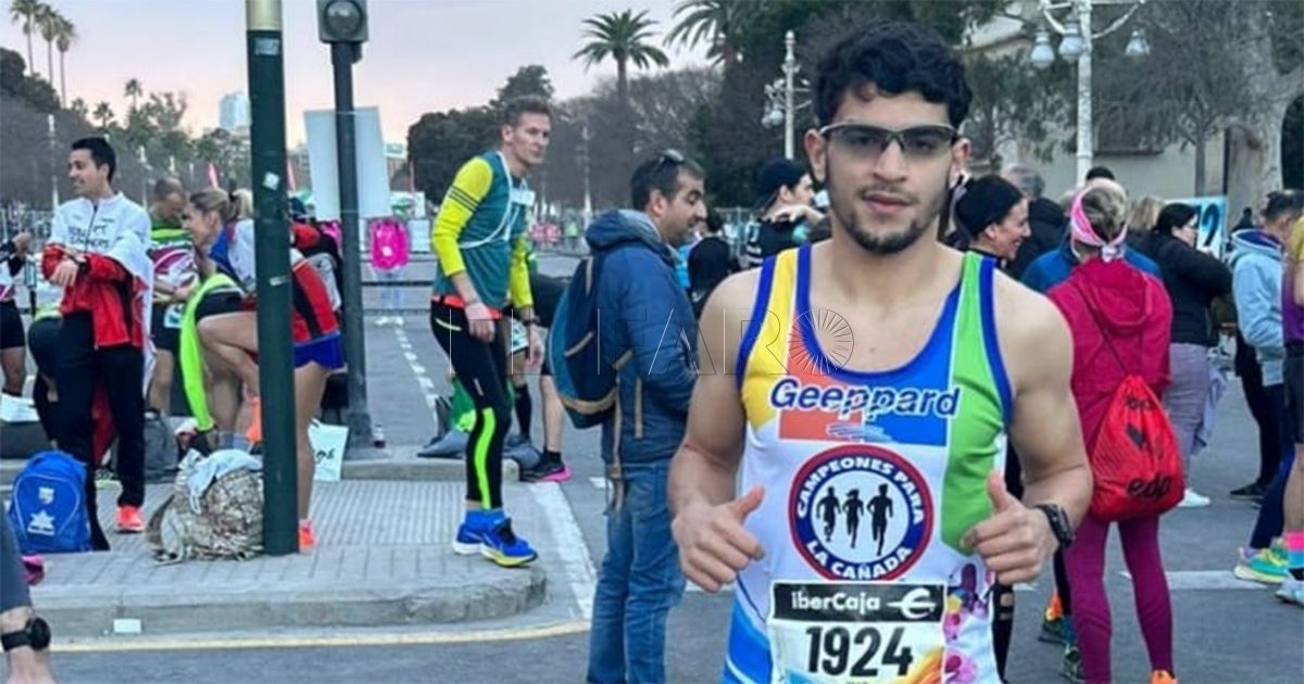 recprtada Imad E. Mohamed, de Campeones Para La Cañada, Top10 Sub20 de los 10km de Valencia