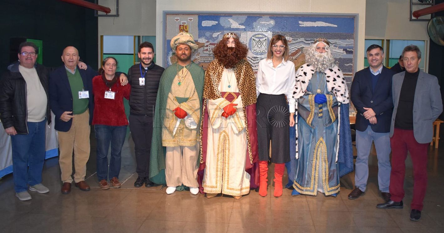 Los Reyes Magos visitan el Centro Penitenciario