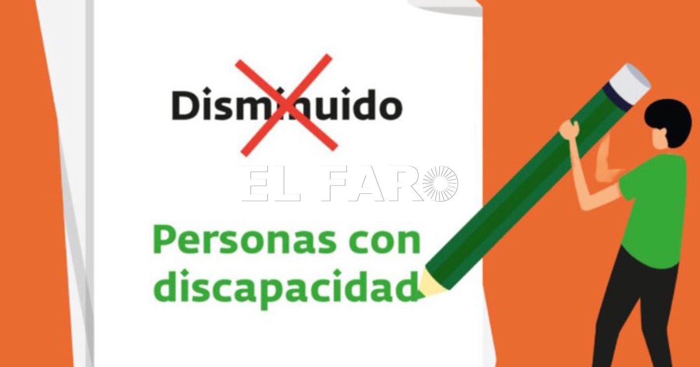 término disminuido recorte Hoy el término 'disminuido' desaparece por fin de nuestra Constitución