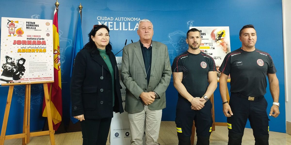 1 8 El Cuerpo de Bomberos de Melilla celebra su patrón por todo lo alto