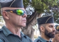 2 Melilla se concentra en honor a los guardias civiles asesinados