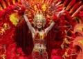 CARNAVAL24 R03L4609 La 'sirena' Anais Martín Blanco, la Diosa del Carnaval 2024