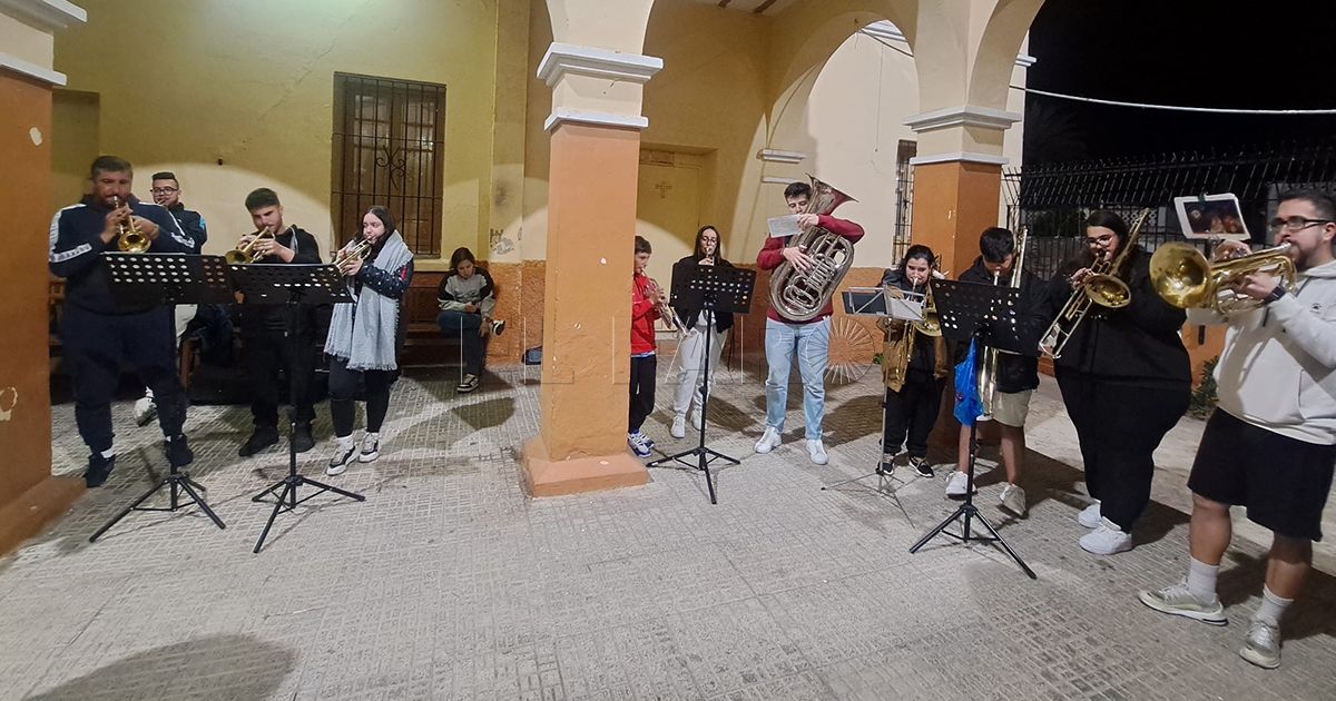 Ensayo La Agrupación Musical del Cautivo se prepara para su concierto en Sevilla