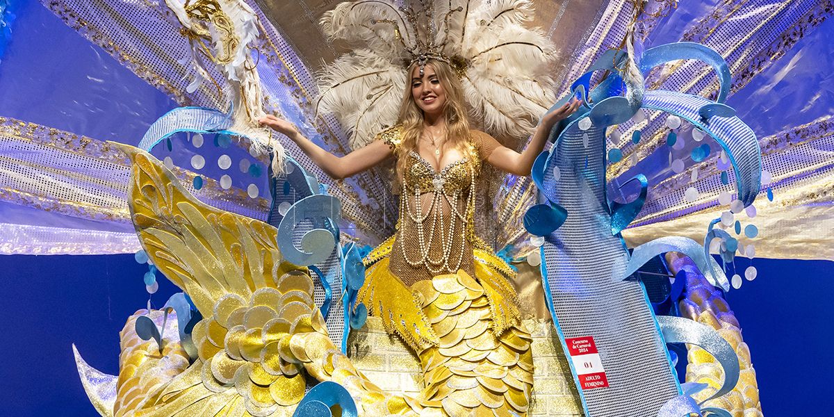 Guay La 'sirena' Anais Martín Blanco, la Diosa del Carnaval 2024