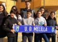 IMG 1282 La UD Melilla reparte alegría a los alumnos del CEIP León Solá