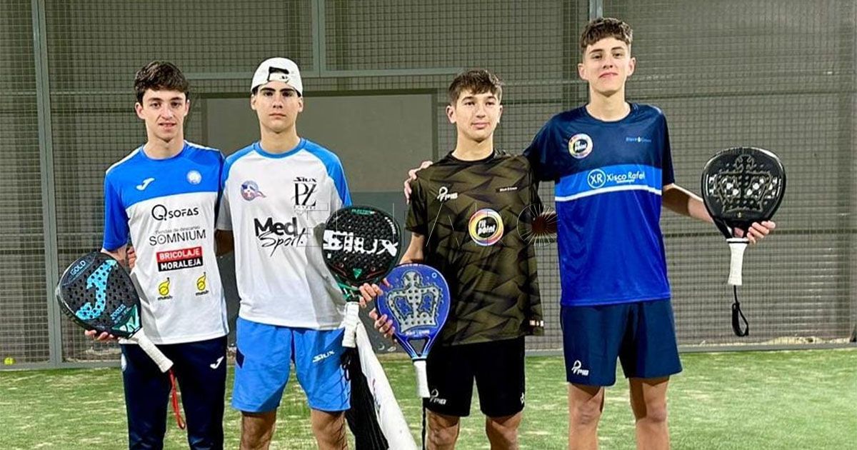 Sin título 5 El local Lucas Pérez representa al pádel local en el Nacional de Menores