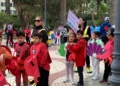 WhatsApp Image 2024 02 09 at 12.22.09 5 Más de 150 alumnos del colegio Juan Caro participan en su tradicional pasacalles de Carnaval