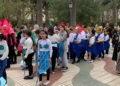 WhatsApp Image 2024 02 09 at 12.22.10 8 Más de 150 alumnos del colegio Juan Caro participan en su tradicional pasacalles de Carnaval