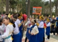 WhatsApp Image 2024 02 09 at 12.22.11 Más de 150 alumnos del colegio Juan Caro participan en su tradicional pasacalles de Carnaval