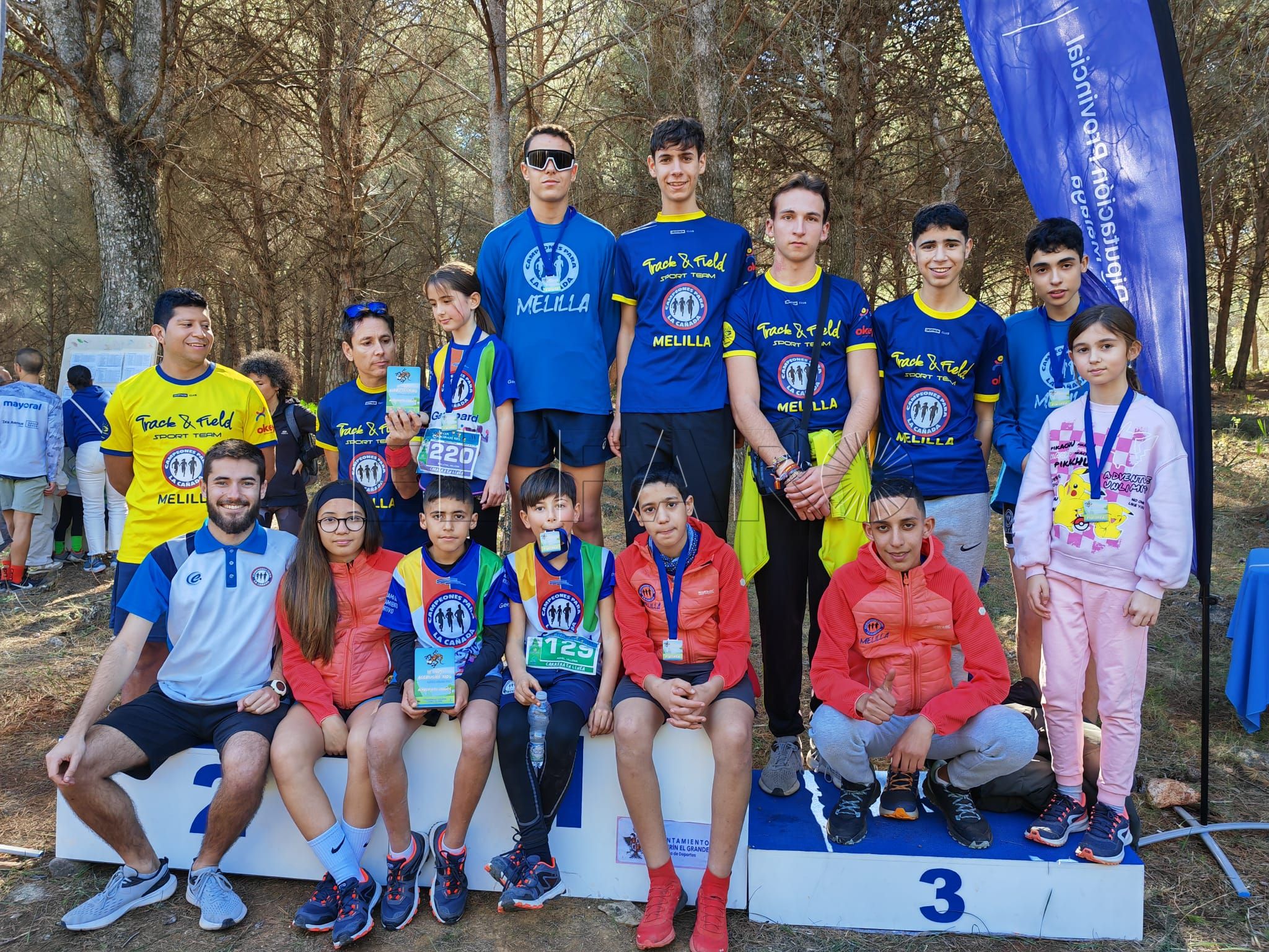 WhatsApp Image 2024 02 20 at 10.32.43 Campeones para la Cañada se trae dos podios de Málaga
