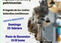 WhatsApp Image 2024 02 20 at 13.05.59 Mem Guímel organiza nueva ruta por la Melilla Sefardí para este domingo