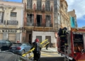 WhatsApp Image 2024 02 23 at 14.14.55 Gran revuelo en la calle Castelar por una falsa alarma en el edificio 'okupa'