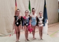elisa aitana hiara valentina La gimnasia melillense triunfa en Almería
