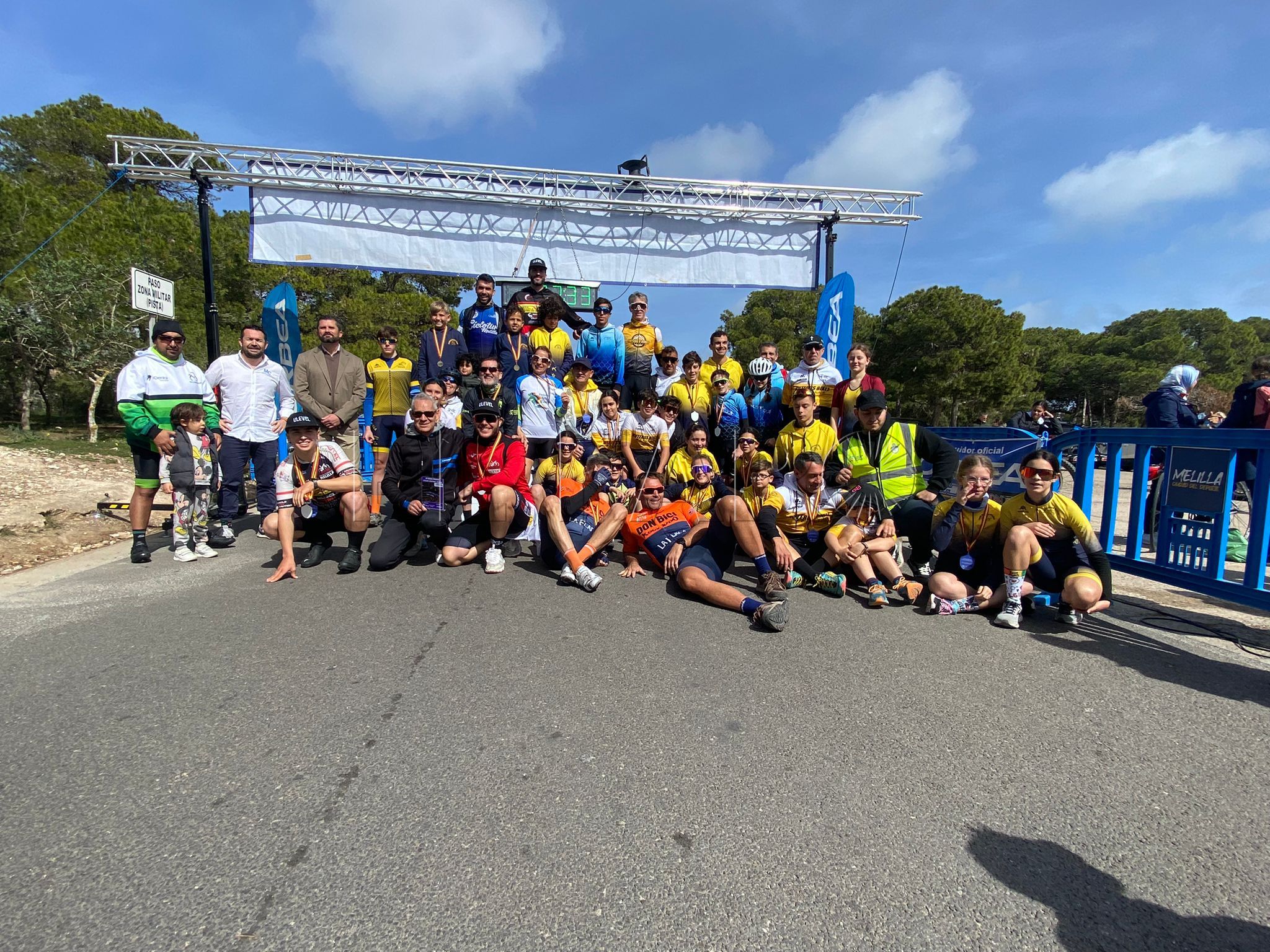 grupo Else Remartínez y Crístian González fueron los triunfadores del GP Orbea de ciclismo