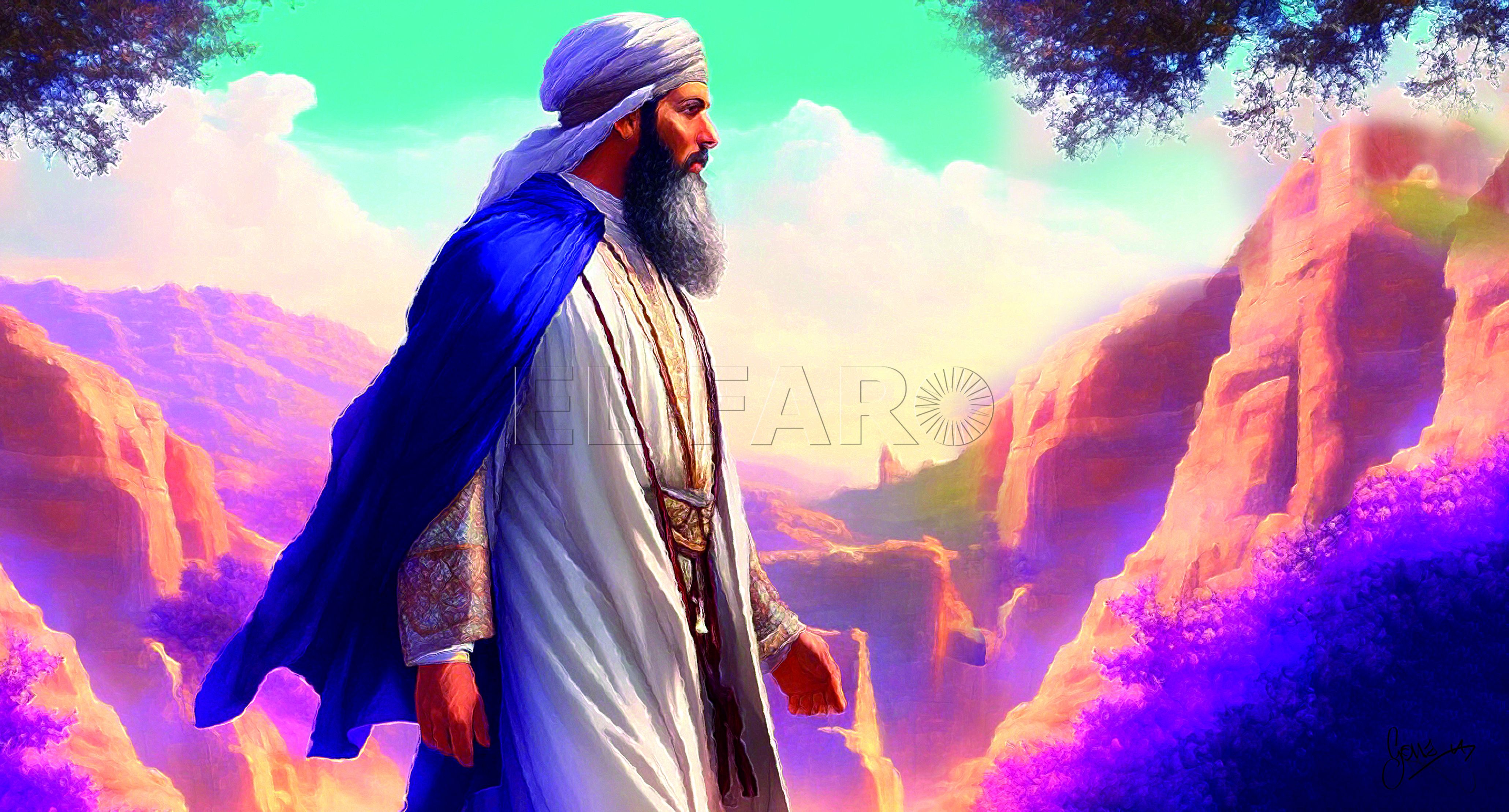 No una sino dos grandes naciones habían de remontar su linaje a Abraham. Dos grandes naciones, esto es, dos poderes guiados, dos instrumentos al servicio de la Voluntad del Cielo, porque Dios no promete como bendición algo profano, ni existe ante Dios más grandeza que la grandeza en el Espíritu