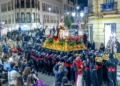 943499af 35e1 440f 8e21 1f2208111ed3 Nuestro Padre Jesús Humillado recorre las calles de Melilla en una fría noche de Martes Santo