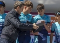 CICLISMO 59A5367 Salvador Ayala gana la prueba de la Copa de España cadete de ciclismo