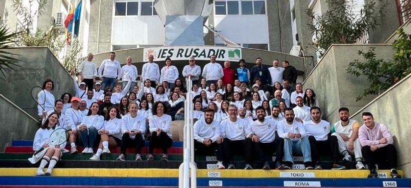 Captura de pantalla 2024 03 05 a las 18.32.48 El IES Rusadir celebra una Jornada de Convivencia olímpica