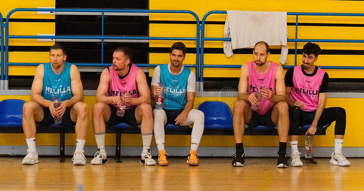 ENTRENO240319 El Melilla BC ultima su trabajo de cara al partido ante Valladolid