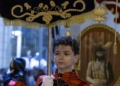 HUMILLADO 280A4835 Nuestro Padre Jesús Humillado recorre las calles de Melilla en una fría noche de Martes Santo