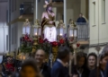 HUMILLADO 280A4854 Nuestro Padre Jesús Humillado recorre las calles de Melilla en una fría noche de Martes Santo